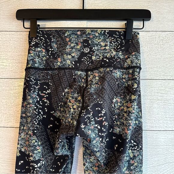 Lululemon Wunder Under Hi-Rise 7/8 Tight 25" Assemblage Alpine White Multi 4 - Picture 10 of 12